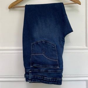 Rides by Lee Mid Rise Straight Leg Denim Jeans Petites 16P